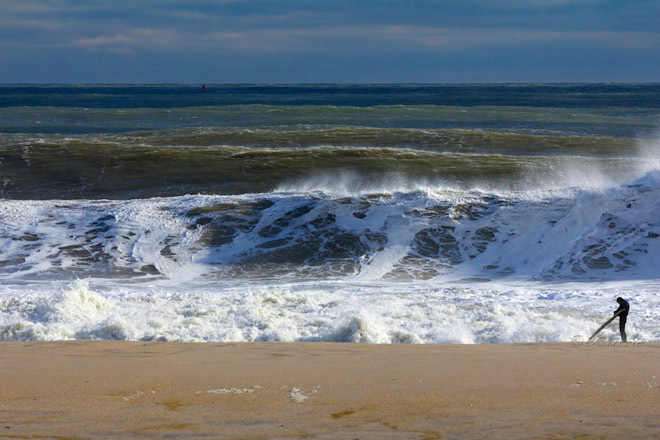 Huge Waves in Point Pleasant NJ