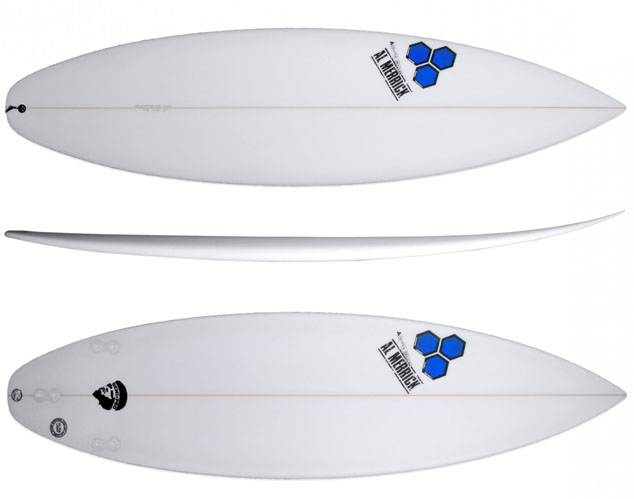 semi pro surfboard from channel island kelly slater