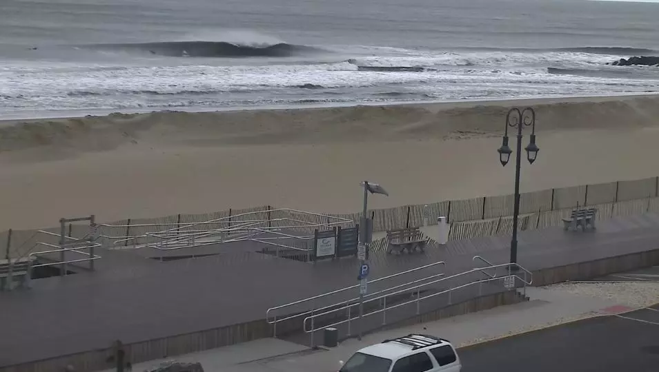 Belmar NJ waves