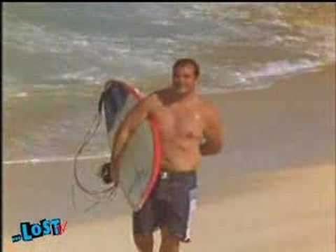 Fat guy deals surfing