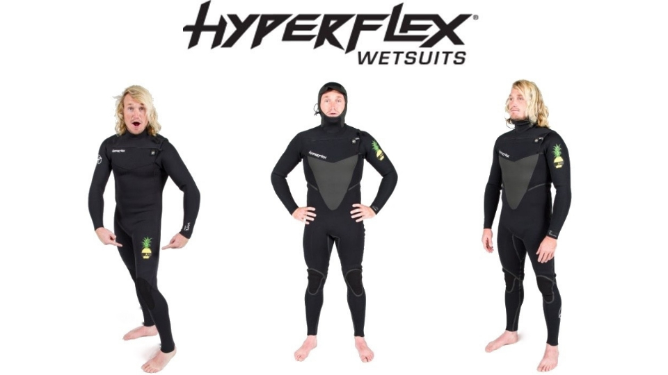 Hyperflex Surfing Wetsuits Ben Gravy Model