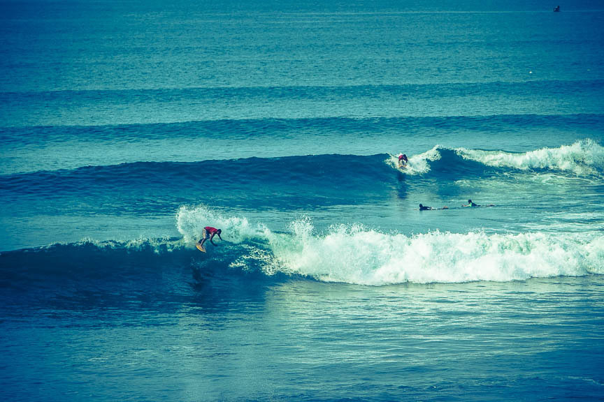 Surfing in El Salvador