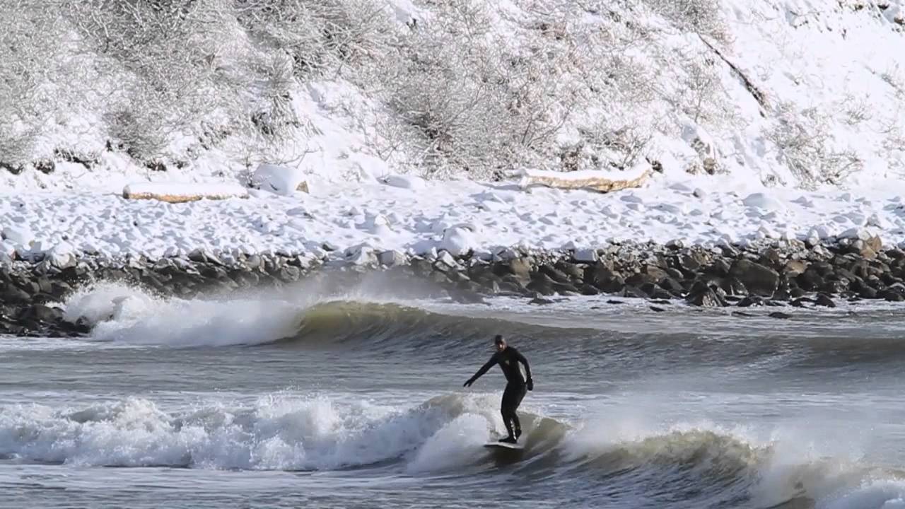 Cold Water Surfing Maine