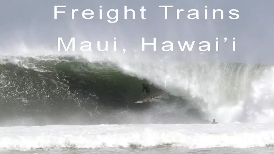 surf at freight trains
