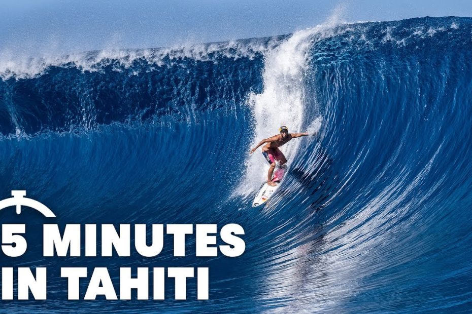 tahiti surfing