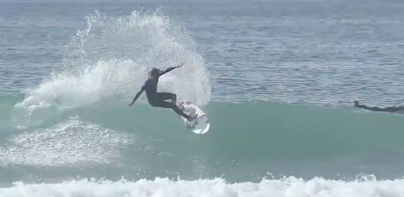 Dane Reynolds Surfing on the Weirdo Ripper Surfboard from Channel Islands