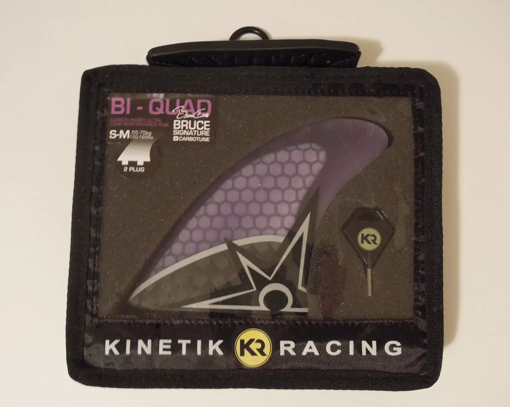 kinetik racing fin company bi quad packaging