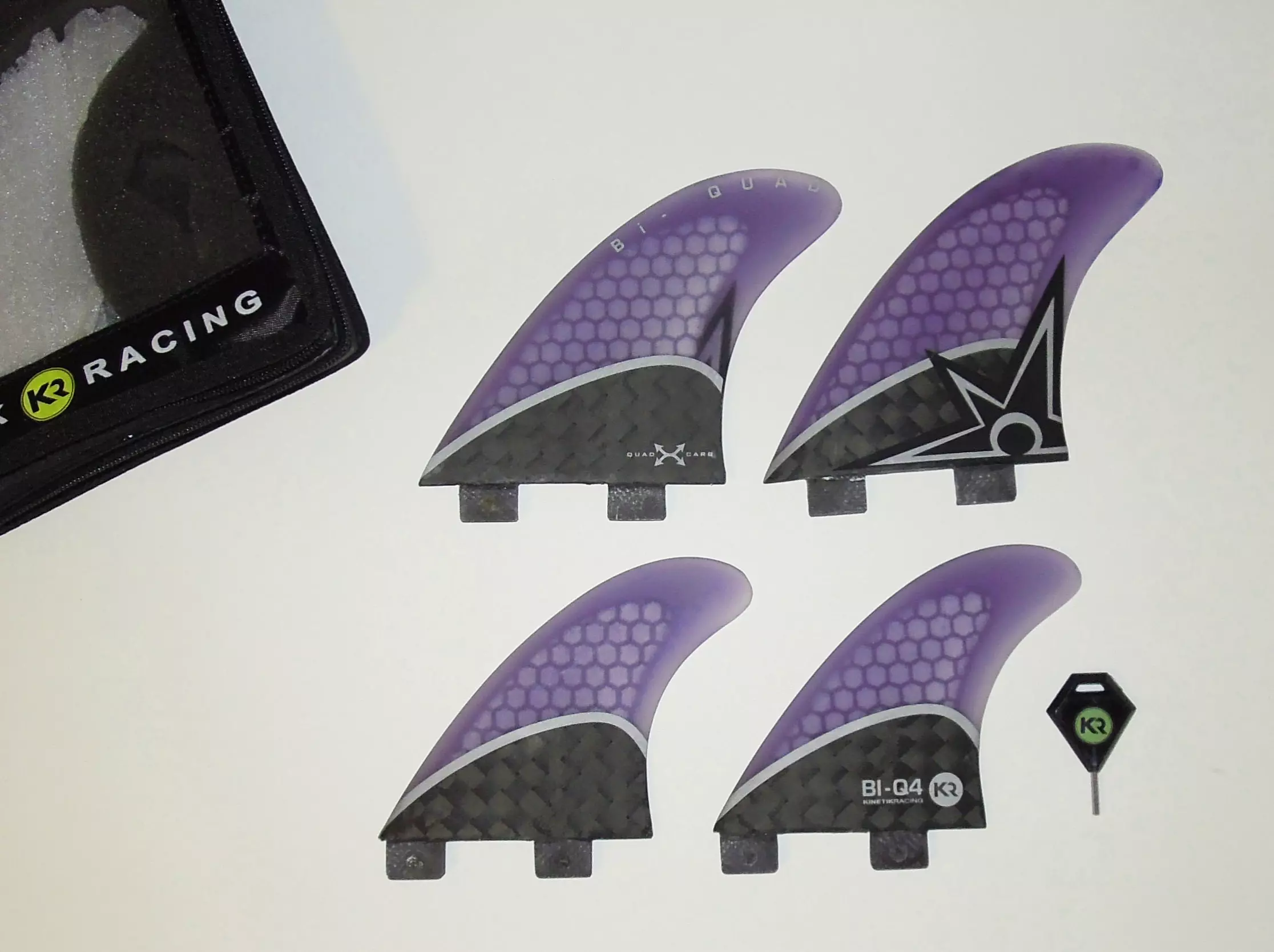 kinetik bi jp quad carbo tune fins