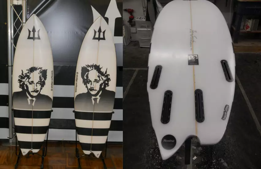 asymmetrical einstein surfboard windigo surfboards