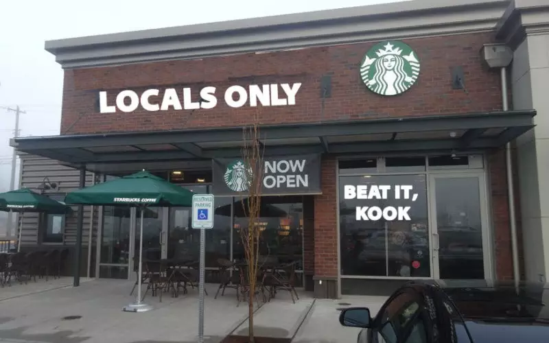 Locals Only Starbucks