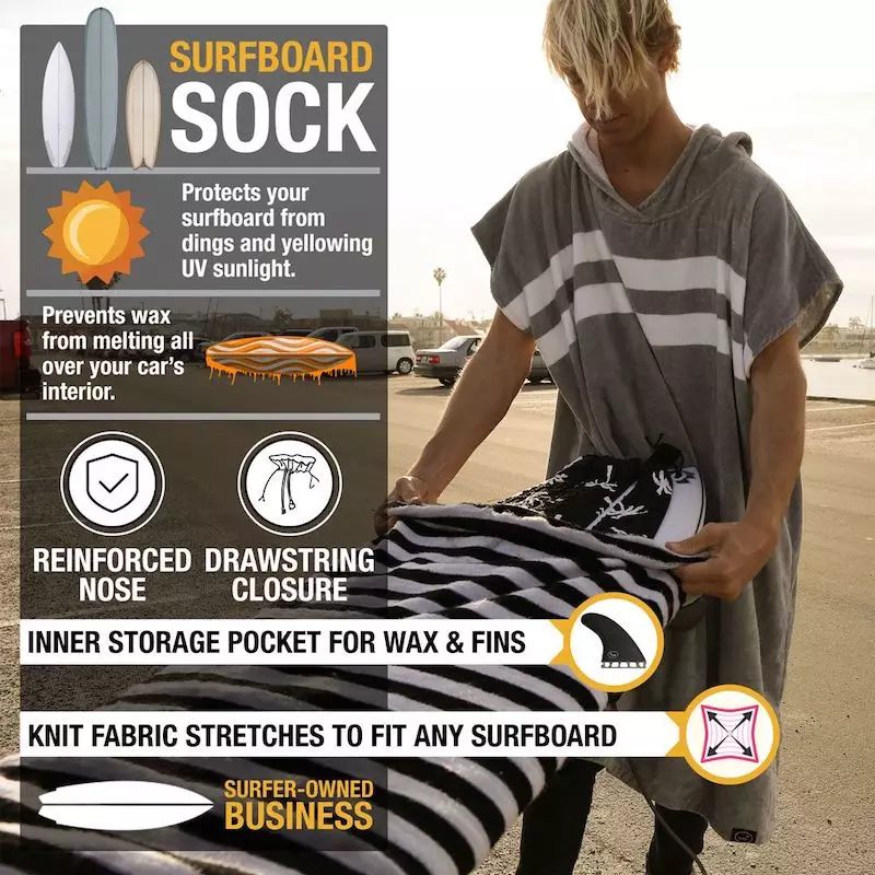 surfboard sock infographic 1