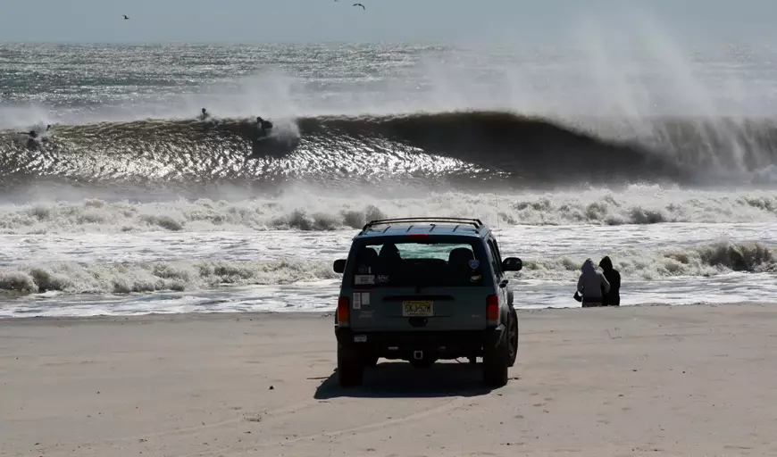Spring Surfing in New Jersey