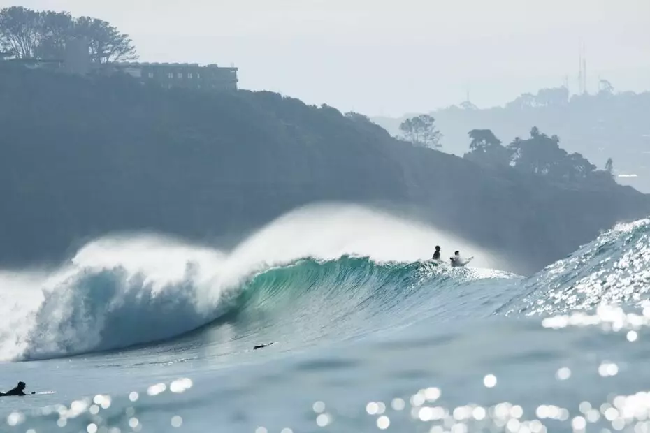 Blacks' Beach Surfing San Diego