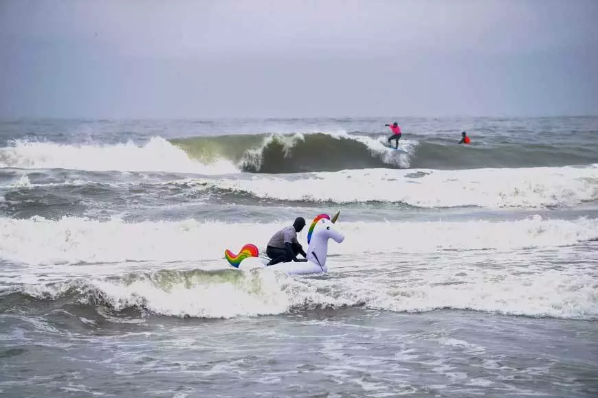 Foam Top Frenzy Surf Contest NY