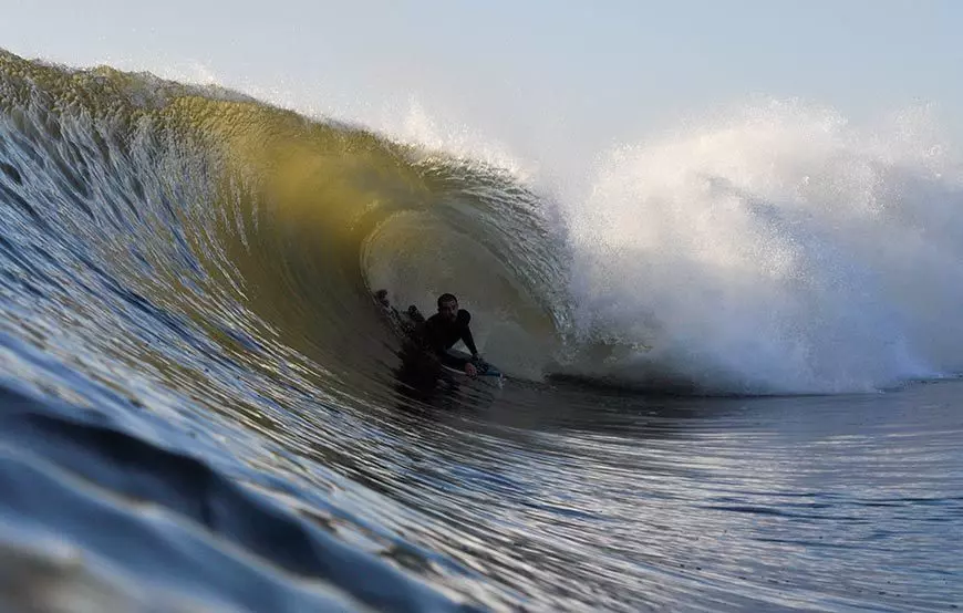 Hurricane Gonazalo Surfing Pictures
