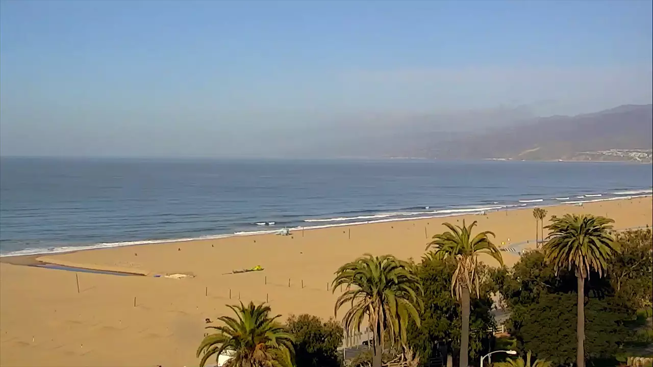 Santa Monica Beach Cam