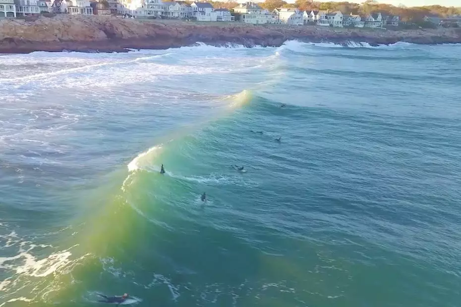 Surfing Video Maine