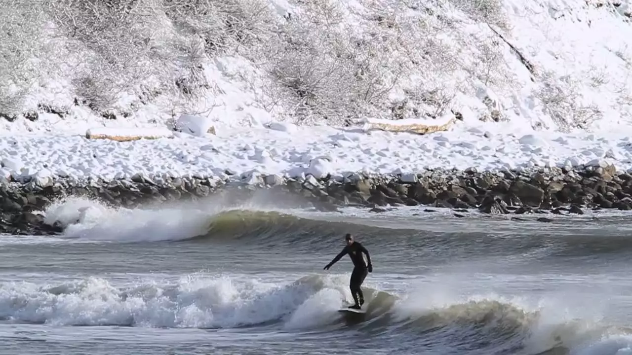 Cold Water Surfing Maine