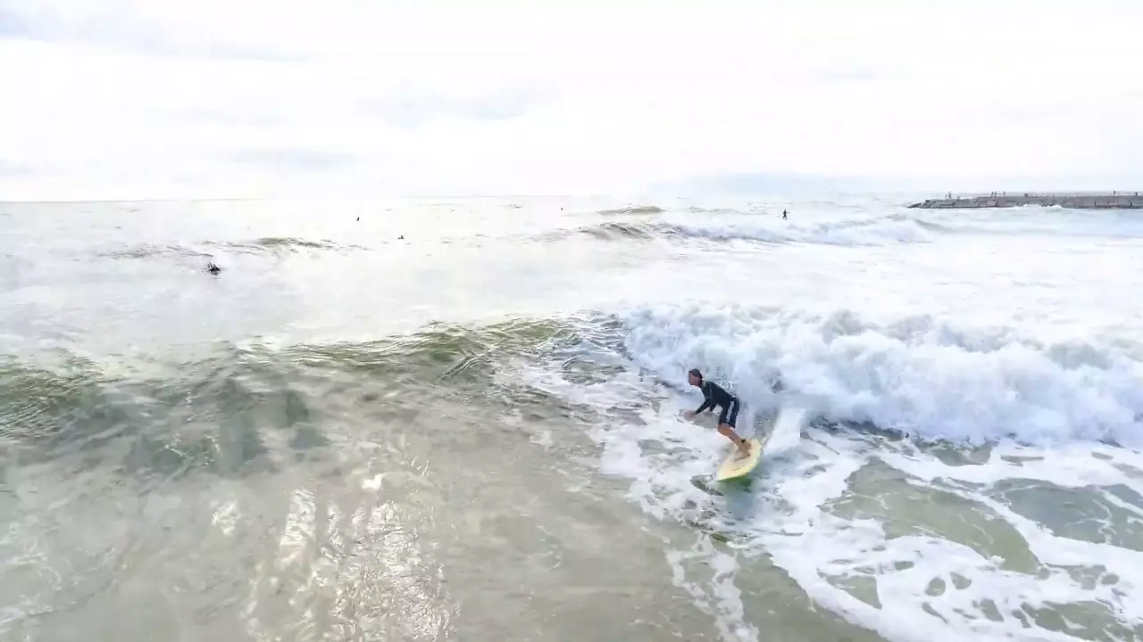 Surfing in Corpus Chrisi Texas