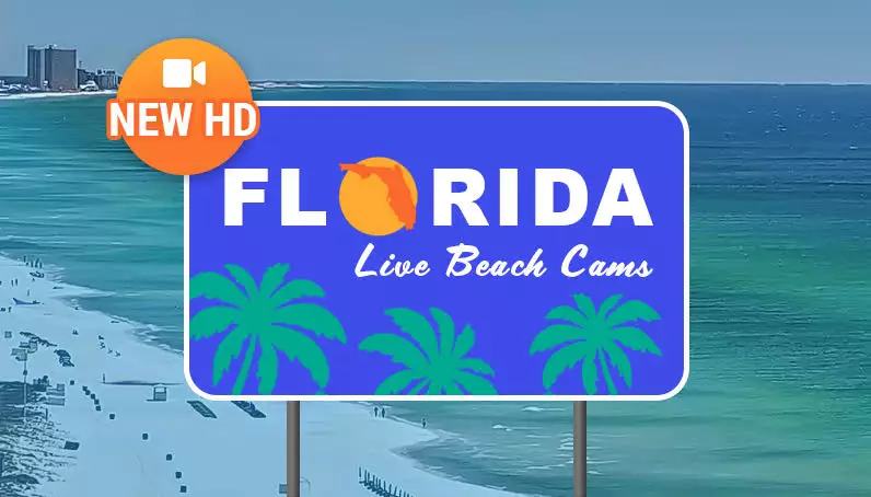 New HD Florida Beach Cams