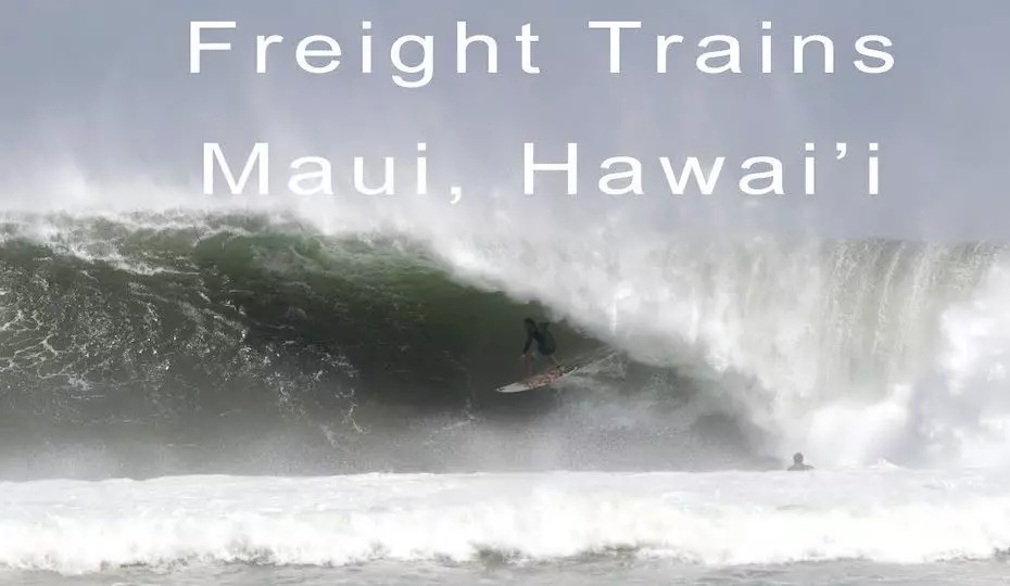 surf at freight trains
